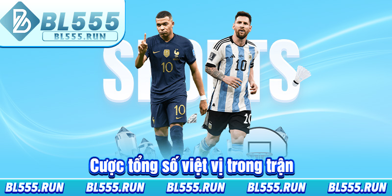 Cược tổng số việt vị trong trận